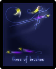 Celestial Stick People by Brian Crick